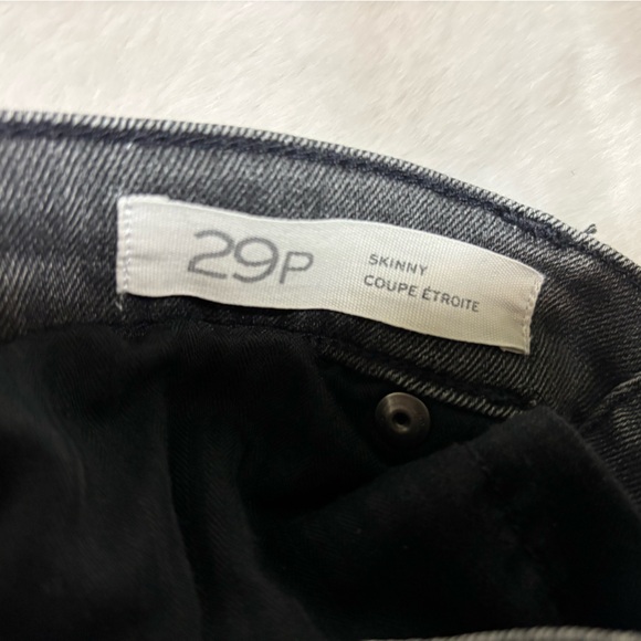 Banana Republic Grey Skinny Jeans 8 Petite - Picture 4 of 5